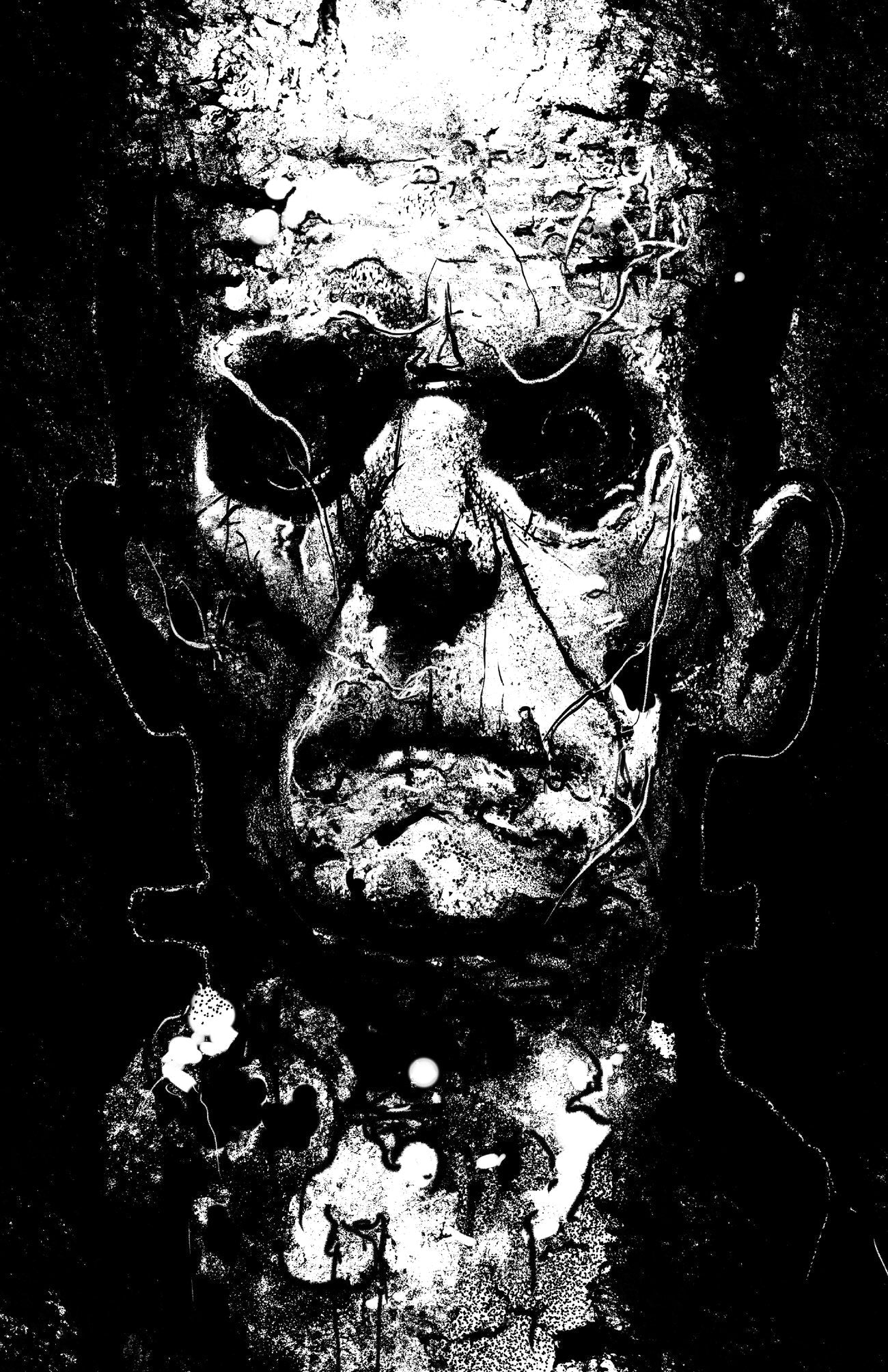 Frankenstein's Monster Fine Art Print (Various Sizes)