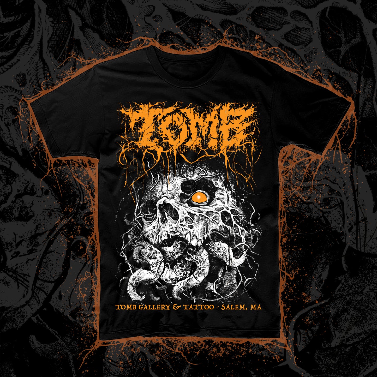 OCTOBER SKULL T-SHIRT